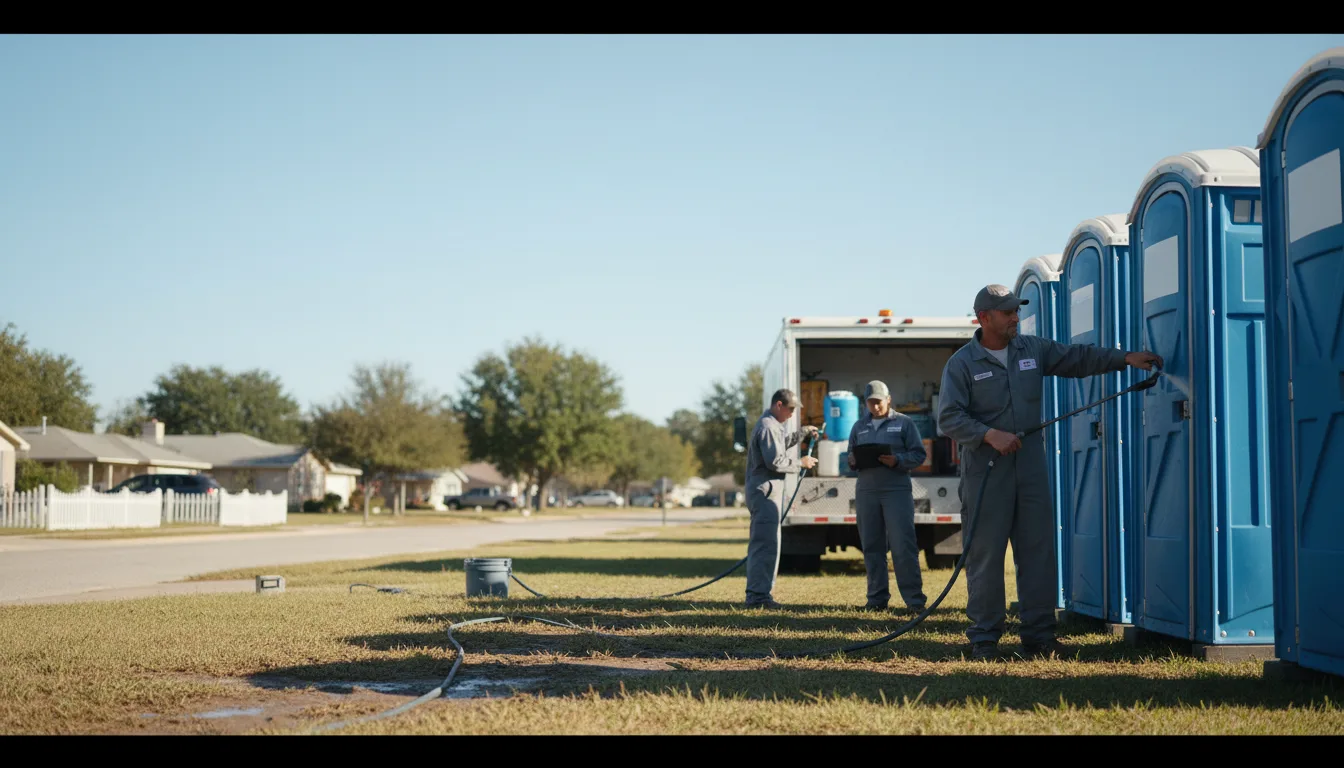 Long-Term Portable Toilet Rental in Anthony, NM near me